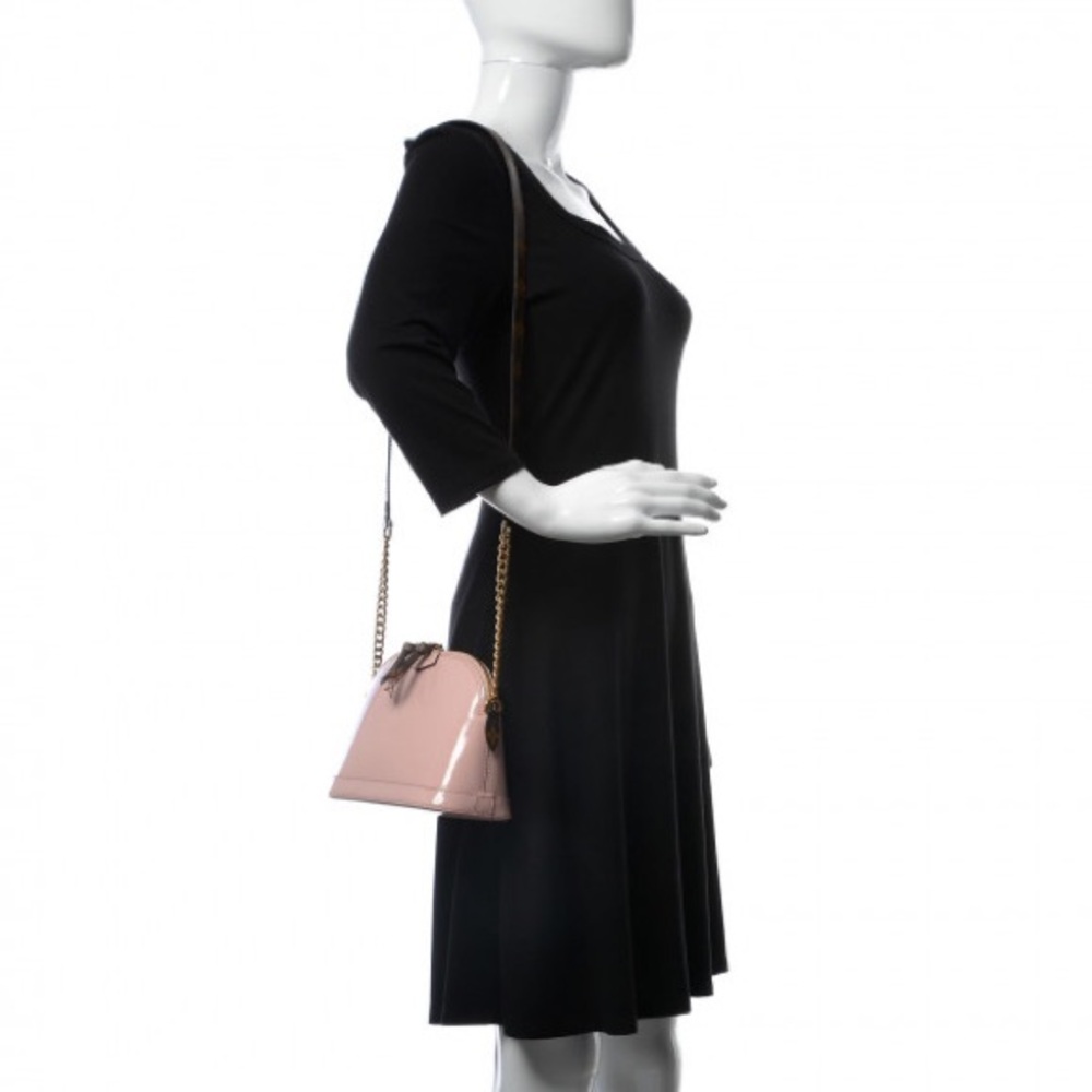 Louis Vuitton Pink Vernis Alma‎ BB - Picture 3 of 16